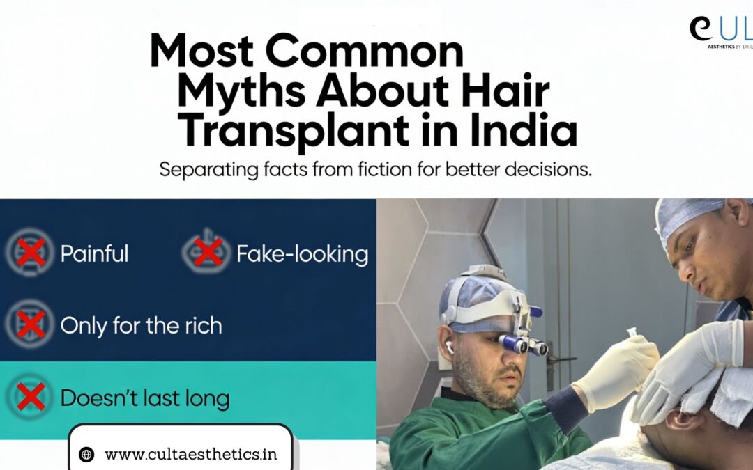 Most Common Myths About Hair Transplant in India