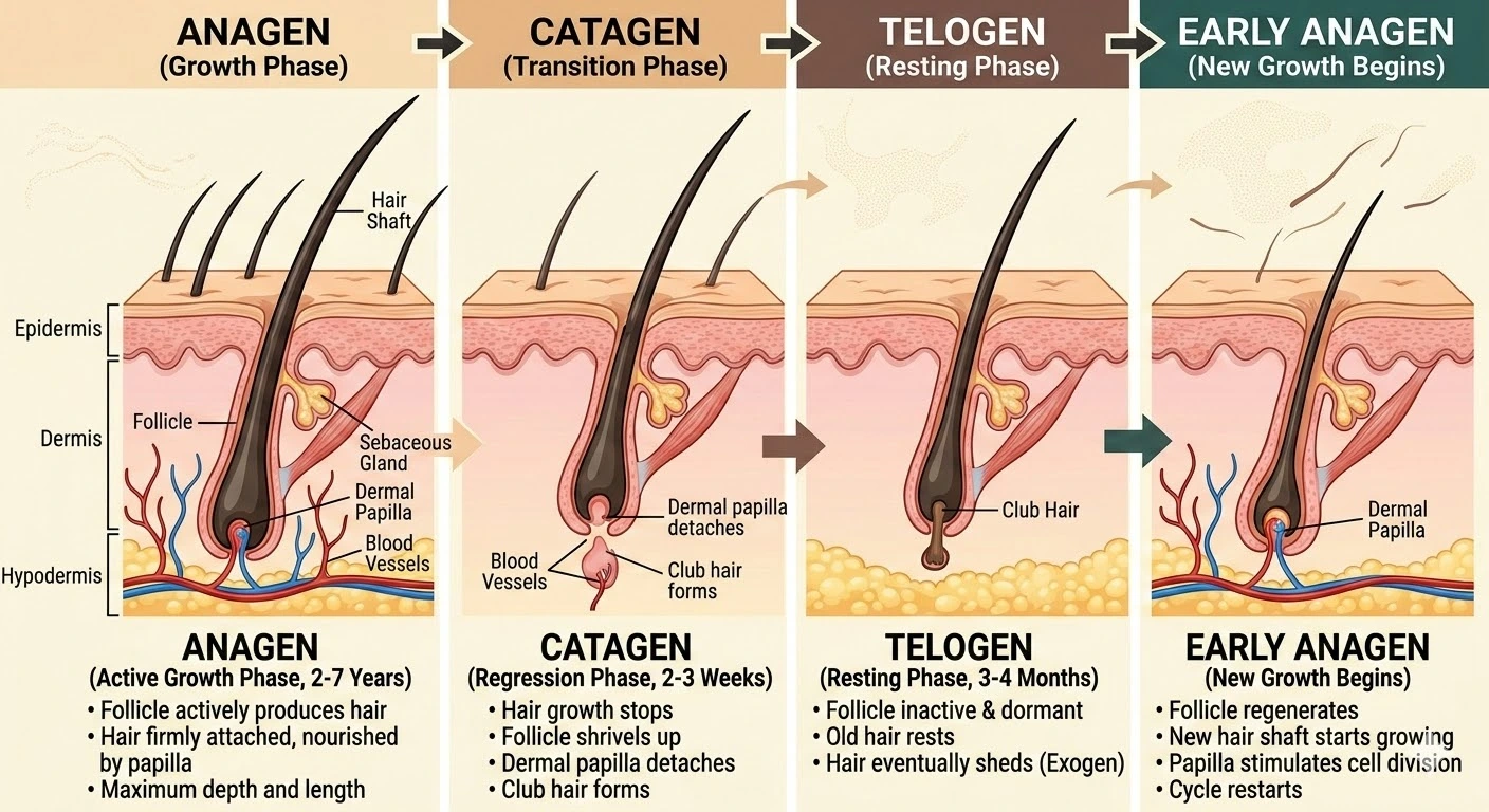 Hair Growth Cycle | Cult Aesthetics Hair Growth Cycle