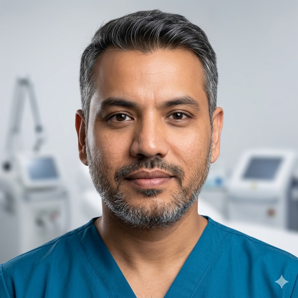Dr Gaurav Solanki hair transplant surgeon India – FUE expert Cult Aesthetics Gurugram profile photo