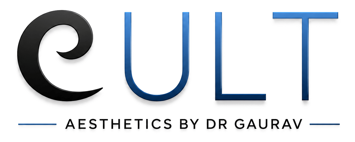 Cult Aesthetics Logo Cult Aesthetics Hair Transplant Clinic Logo - Dr. Gaurav Solanki Gurgaon